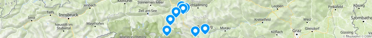 Map view for Pharmacies emergency services nearby Thomatal (Tamsweg, Salzburg)